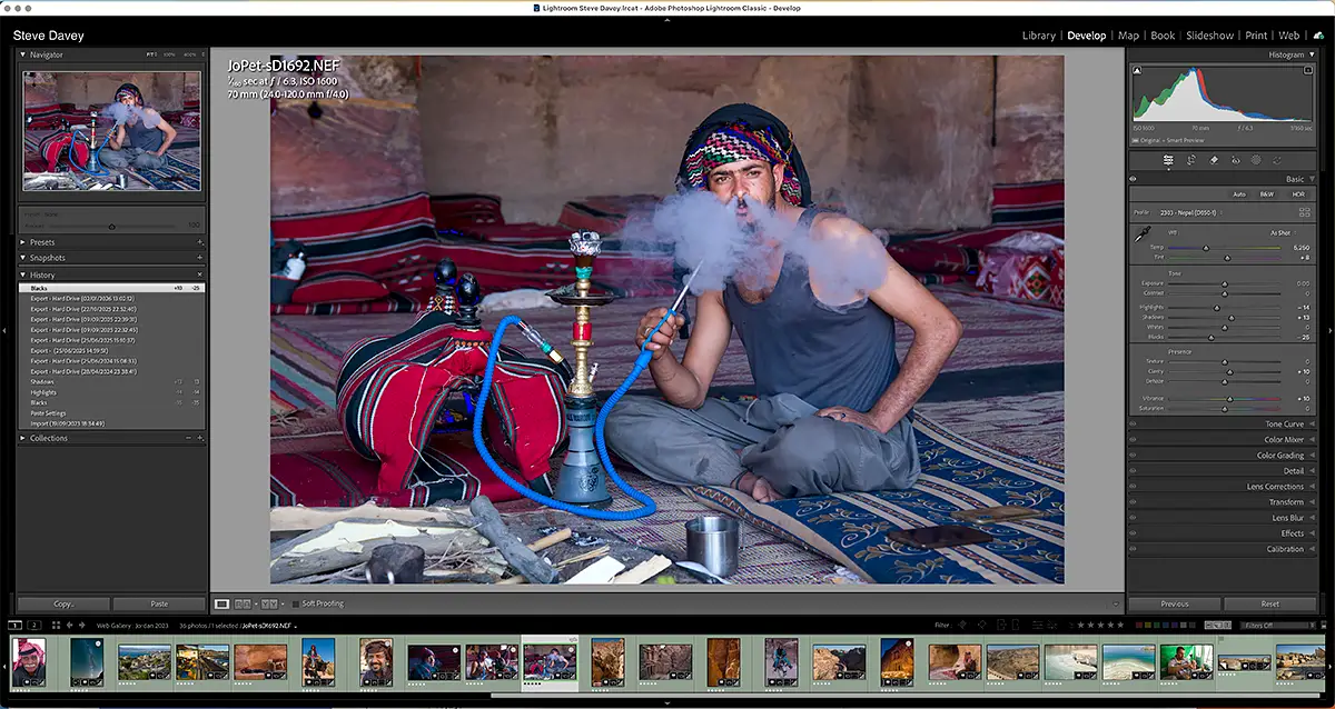 Lightroom Course with Steve Davey