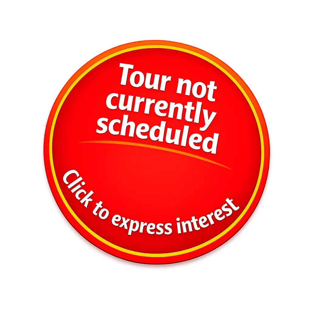 Tour not scheduled