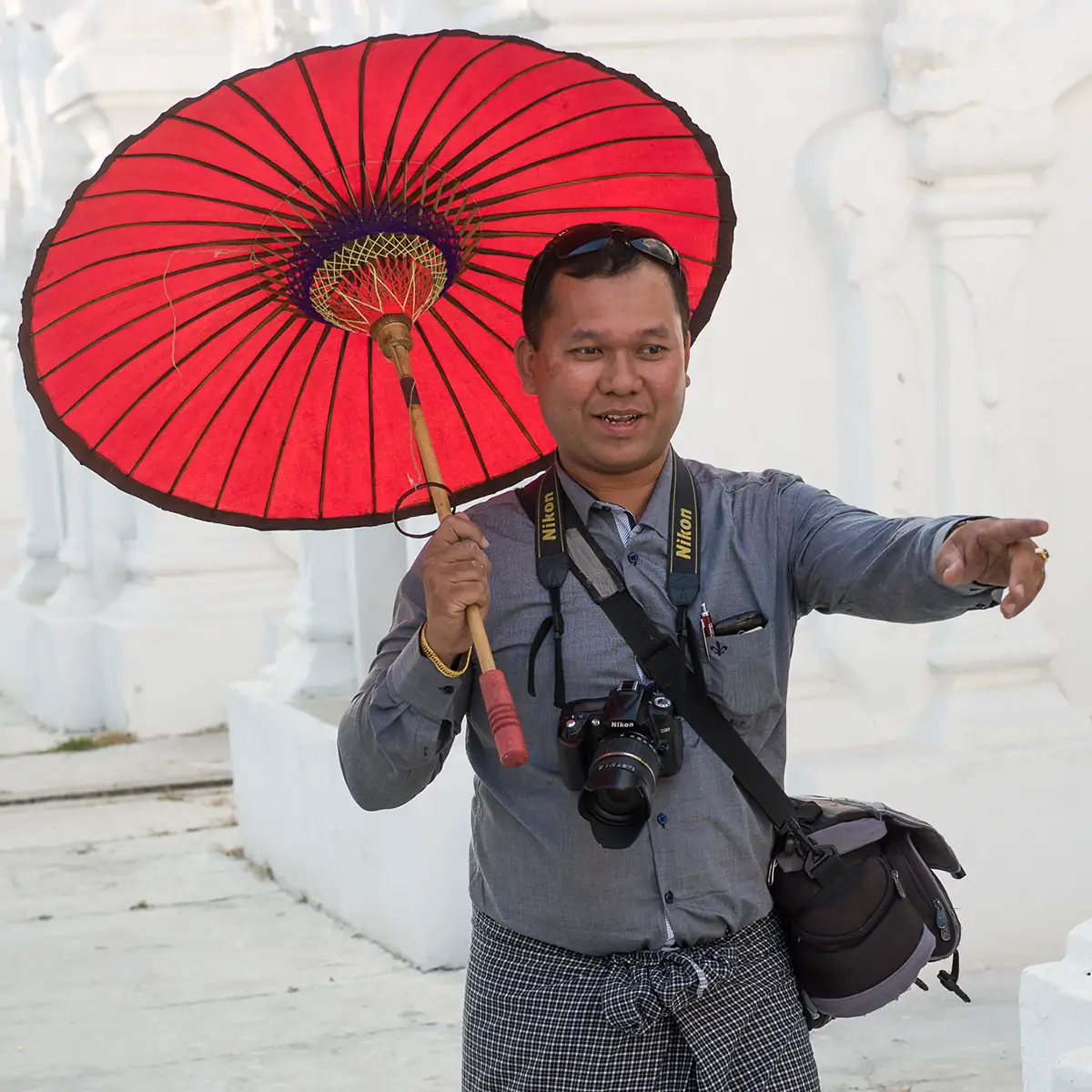 Intrepid Travel Tour leader Min Myanmar
