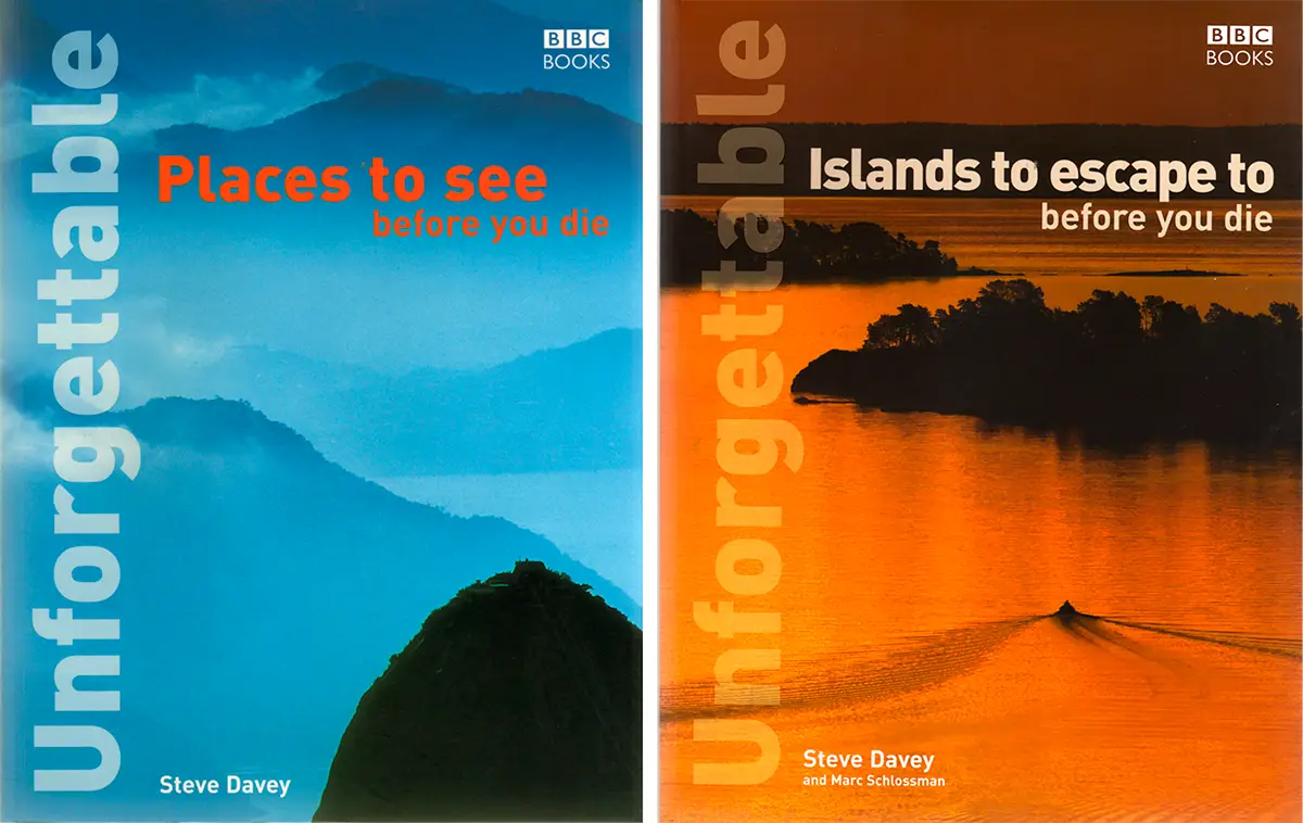 Unforgettable Places and Unforgettable Islands BBC Books
